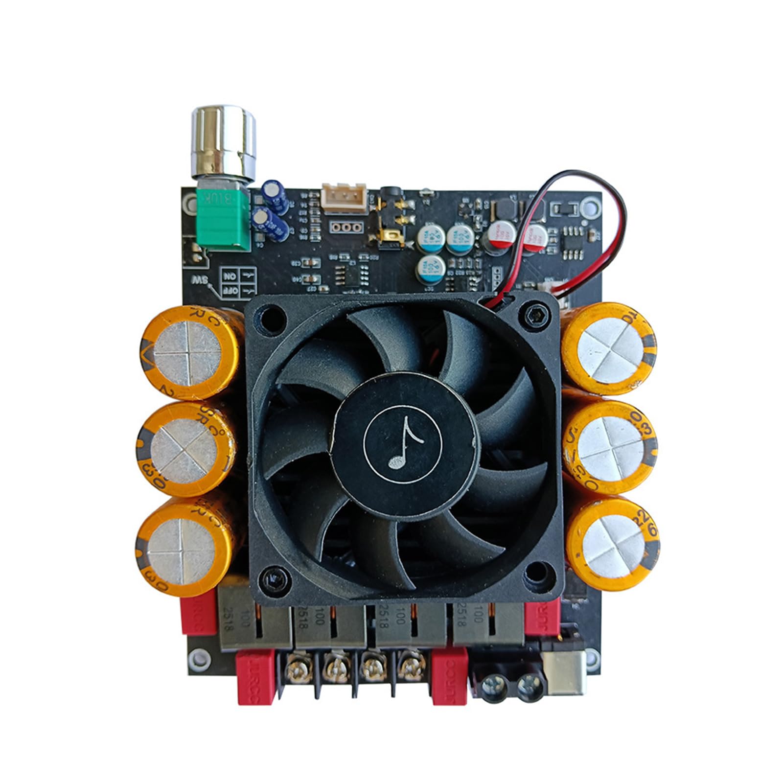 Scheda di amplificatore di potenza sonora digitale 18 V-50 V 600 W + 600 W, pannello subwoofer stereo a doppio canale per modulo amplificatore home theater