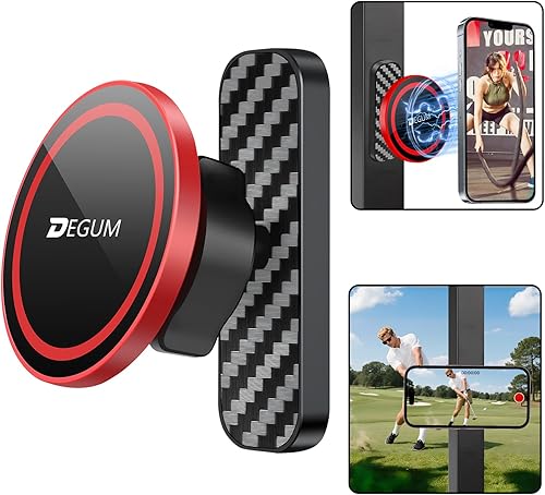 Soporte magnético para carrito de golf, compatible con MagSafe iPhone 16 Pro Max Plus 15 14 13 12 Mini, para aplicaciones de GPS y golf, compatible