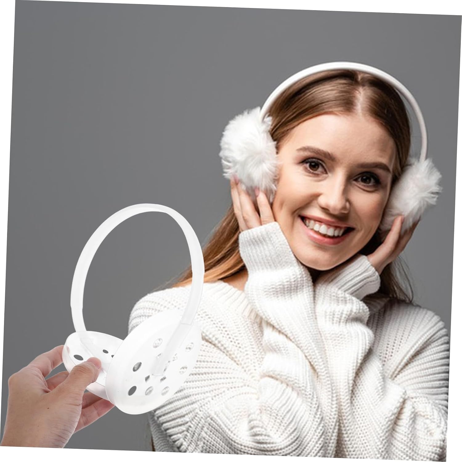 4pcs Earmuff Building Kit Plastic Earmuff Rack Holder and Assembly Kit for Ear Protectors