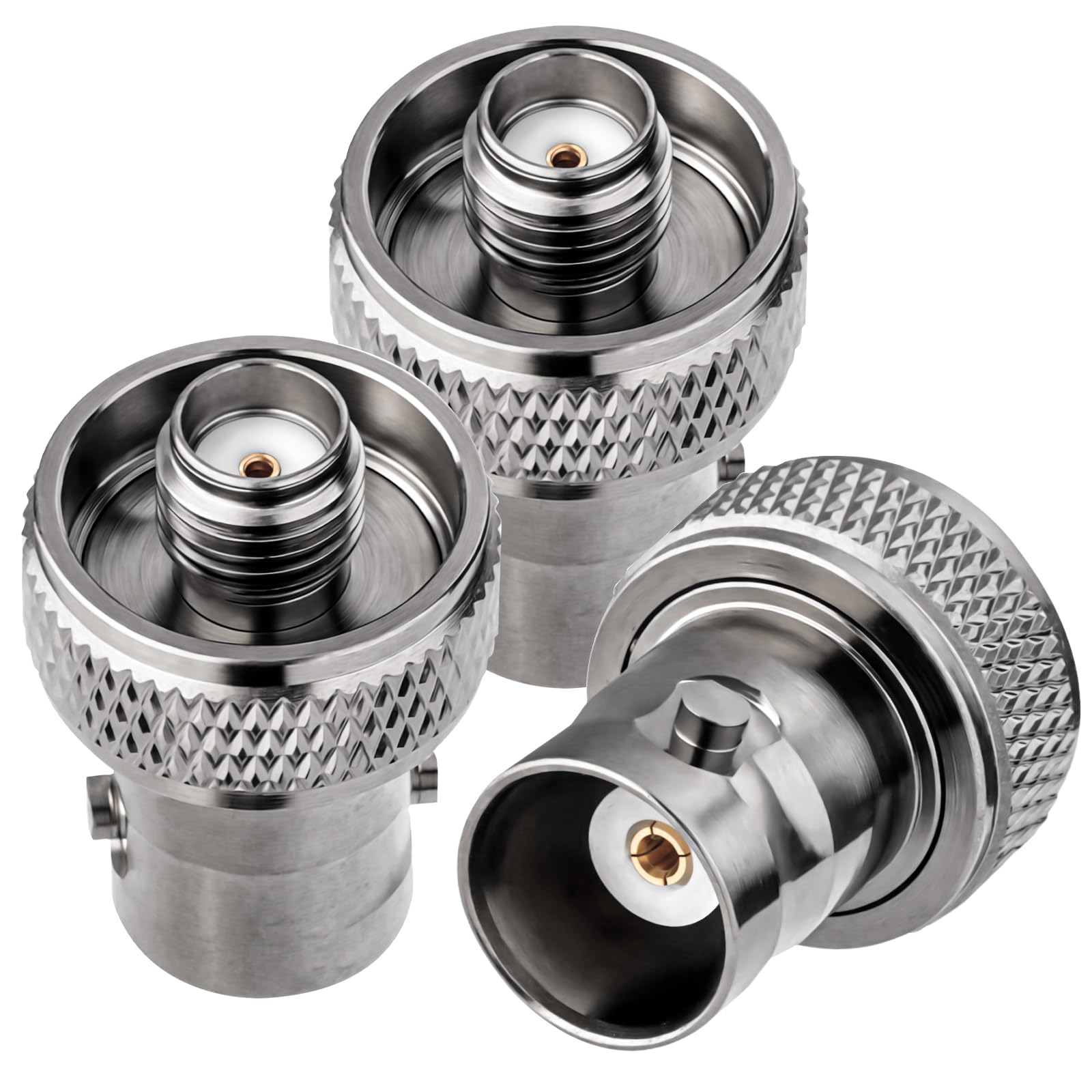 Amazon.com: BNC Female to SMA Female Adapter, 3 Pcs Copper
