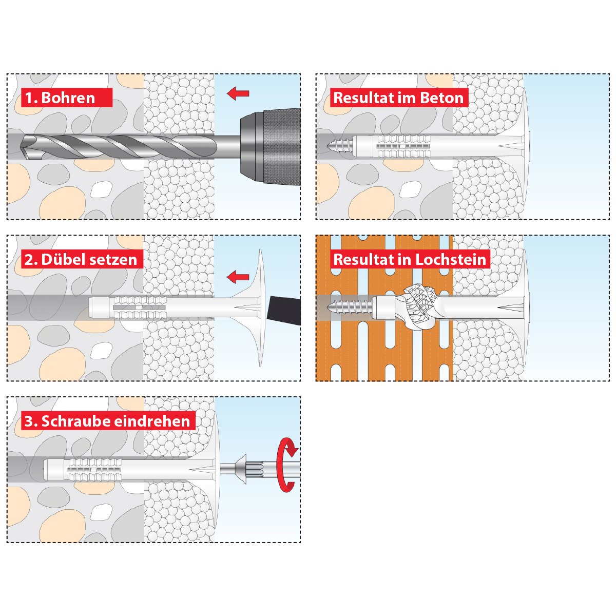 TOX-02210261-Taco+Tornillo+Tapon 10/160 en cajas