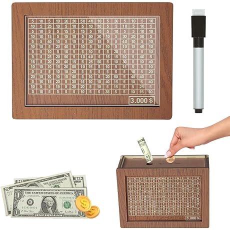 Stash it Secretly with this Stealthy Piggy Bank: The Wooden Piggy Bank for Astute Savers!