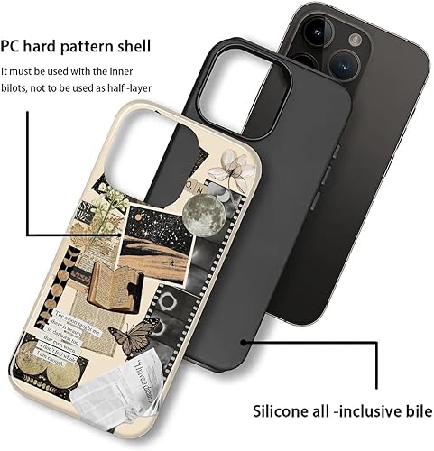 Miniatura 336 de Funda para iPhone 11 Pro Funda, Diseño de Patrón de Mosaico de Vidrio en Tono Verde - Protección Dual Híbrida Silicona + PC Duro Resistente a Golpes