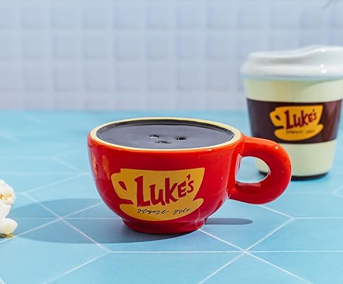 Miniatura 30 de Silver Buffalo El mejor jefe y asistente del gerente regional del salero y pimentero de cerámica de The Office World's La Oficina