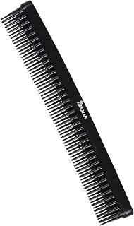 Denman Tame 'n' Tease Multifunction Hair Comb Black - Versatile Styling Tool for Taming & Teasing