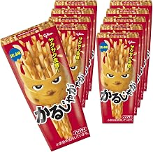 Karujaga umashio flavor 41g×10 pieces Snack chips Non-fried Ezaki Glico glico