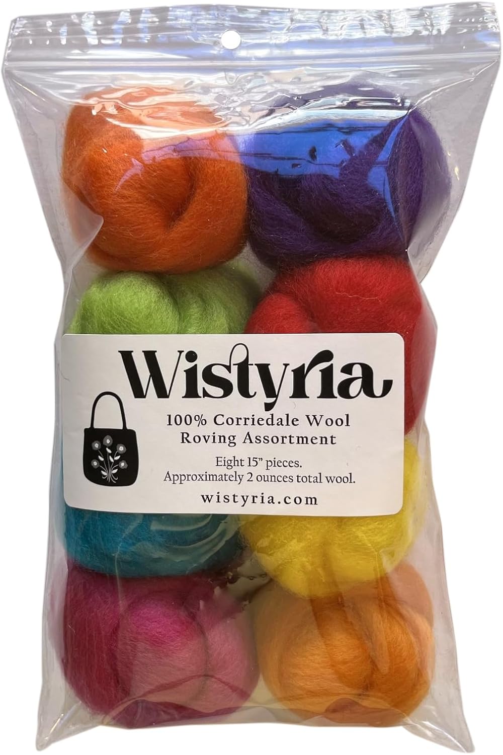 Wistyria Editions Fiesta Roving 8pc (WR-W898R)