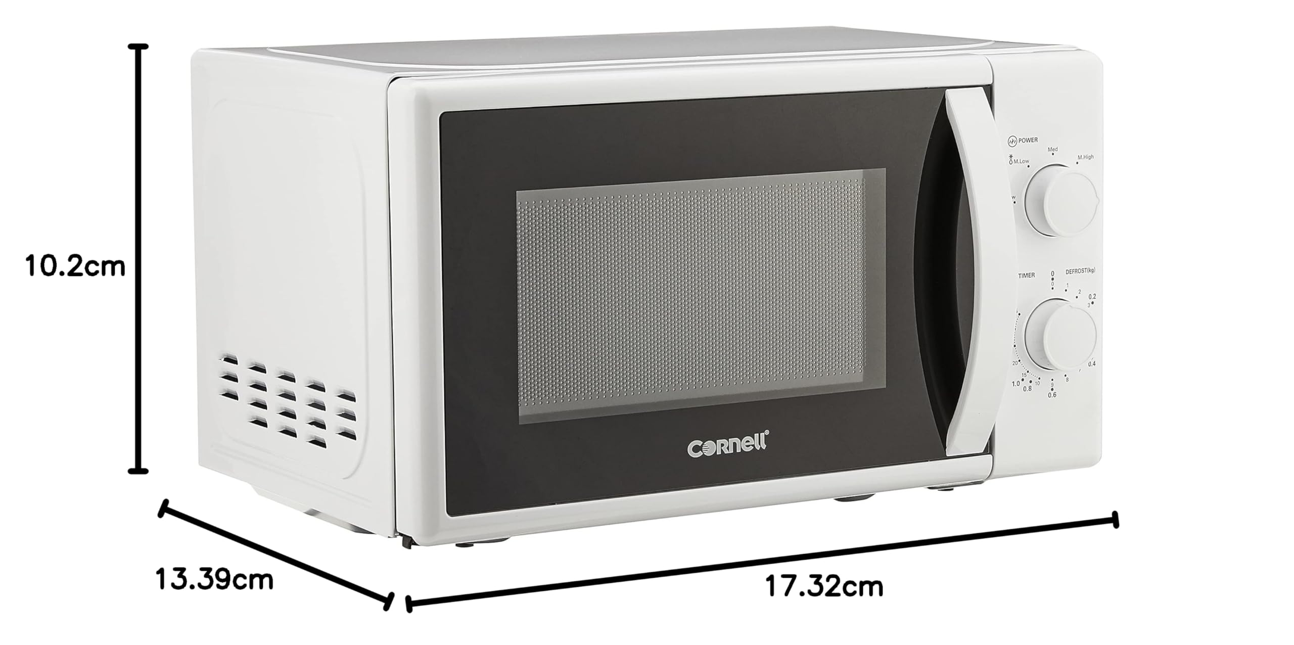 Cornell CMOS201WH Microwave 20L in White : Amazon.sg: Home