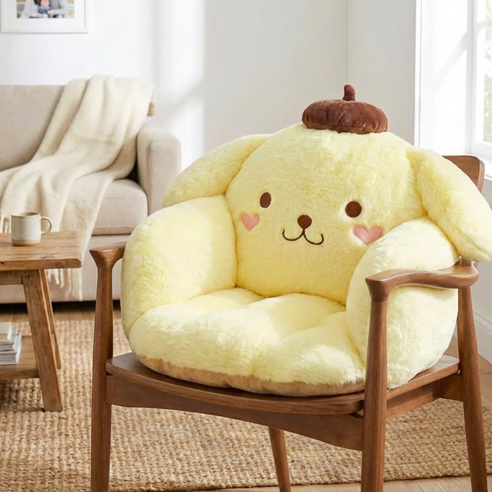 io クッション Amazon.com: Ohjijinn Kawaii Cushion Chair, Comfy Cartoon Plush