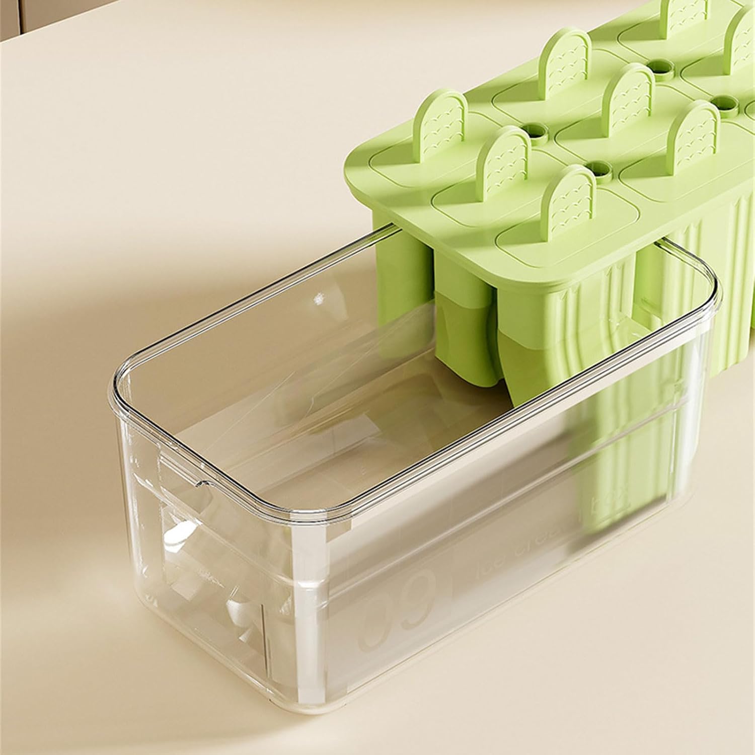 Dishwasher Safe Ice Cream Leak Popsicles with 9 Sections for Handmade Lolly Baking Safe Cream
