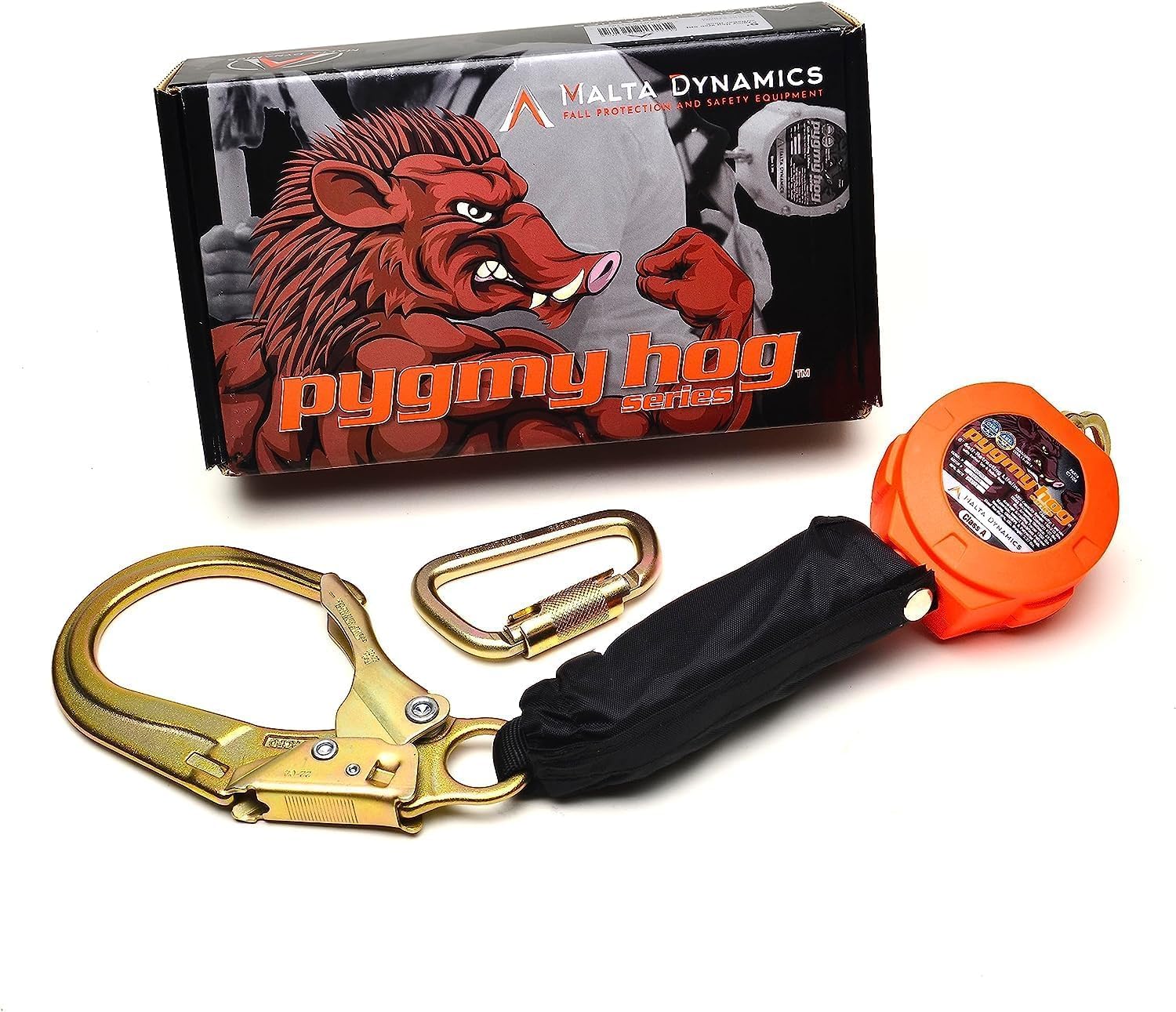 Malta Dynamics Pygmy Hog Dual 6'  Self Retracting