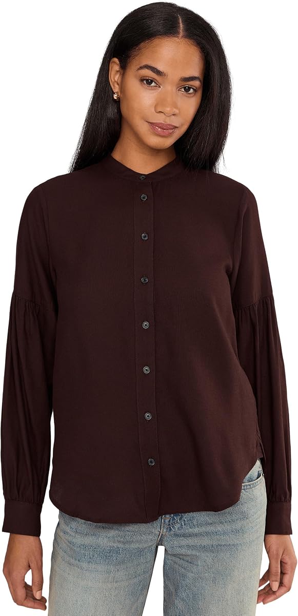 Camisa Madewell Carmen - Franela de algodón modal jaspeado