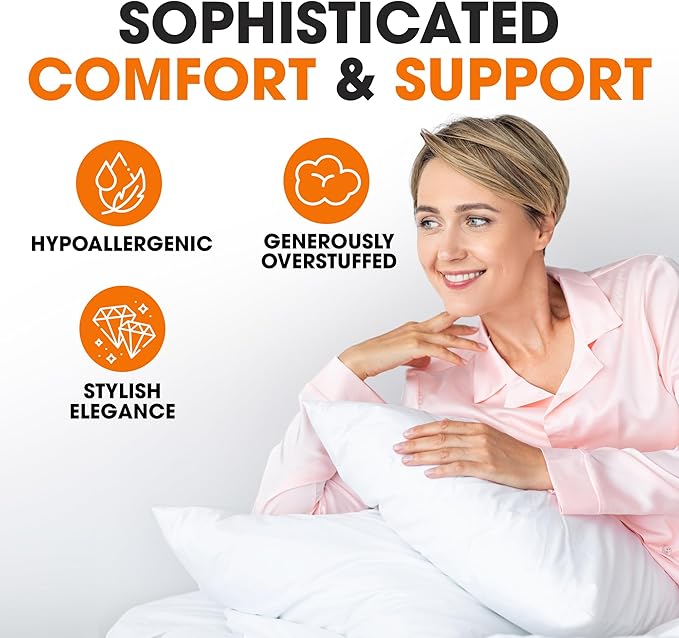 Set 2 Almohadas Decorativas Cuadradas 66x66 cm Relleno Alternativo a Plumas miniatura 3