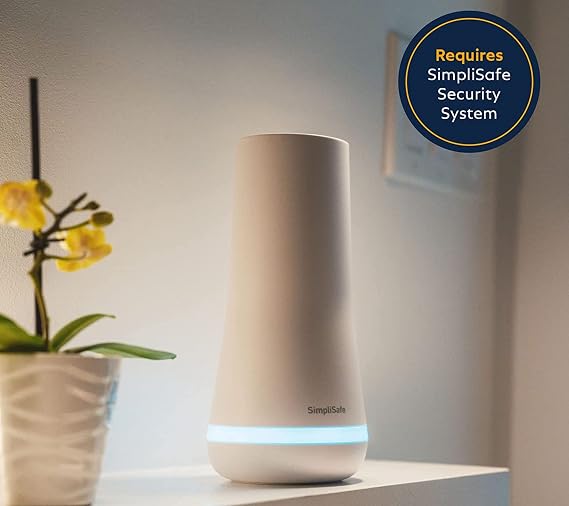 SimpliSafe Glassbreak Sensor Window Alarm - 20ft. Range with Smart Sound Detection Technology - Compatible with SimpliSafe Home Security System