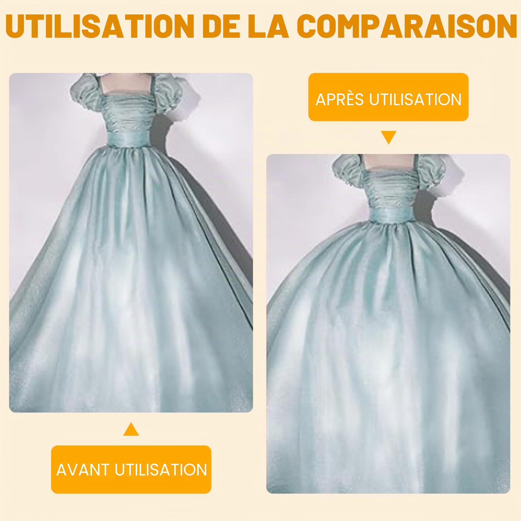 Jupon Jupe 6 Cerceaux Jupon Tulle 43 Pouces de Long Jupons pour Femmes sous Robe Jupe de mariée réglable pour Robe Bal Mariage Cérémonie Bal Promo Tulle