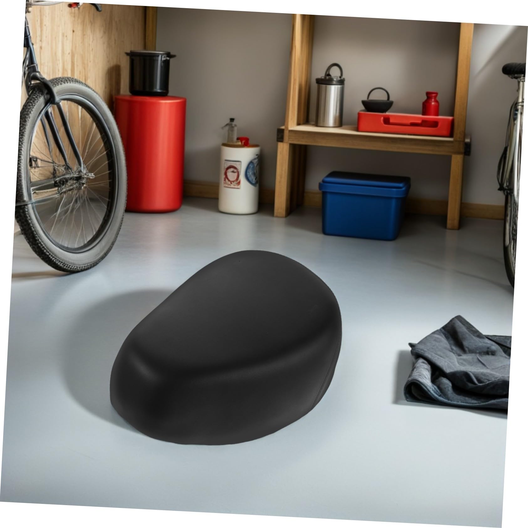 UPKOCH Selle De Vélo Confortable Rembourrée Conception Ergonomique pour Absorption des Chocs Compatible avec Vélos De Route Et Électriques pour Déplacements Quotidiens Et Aventures