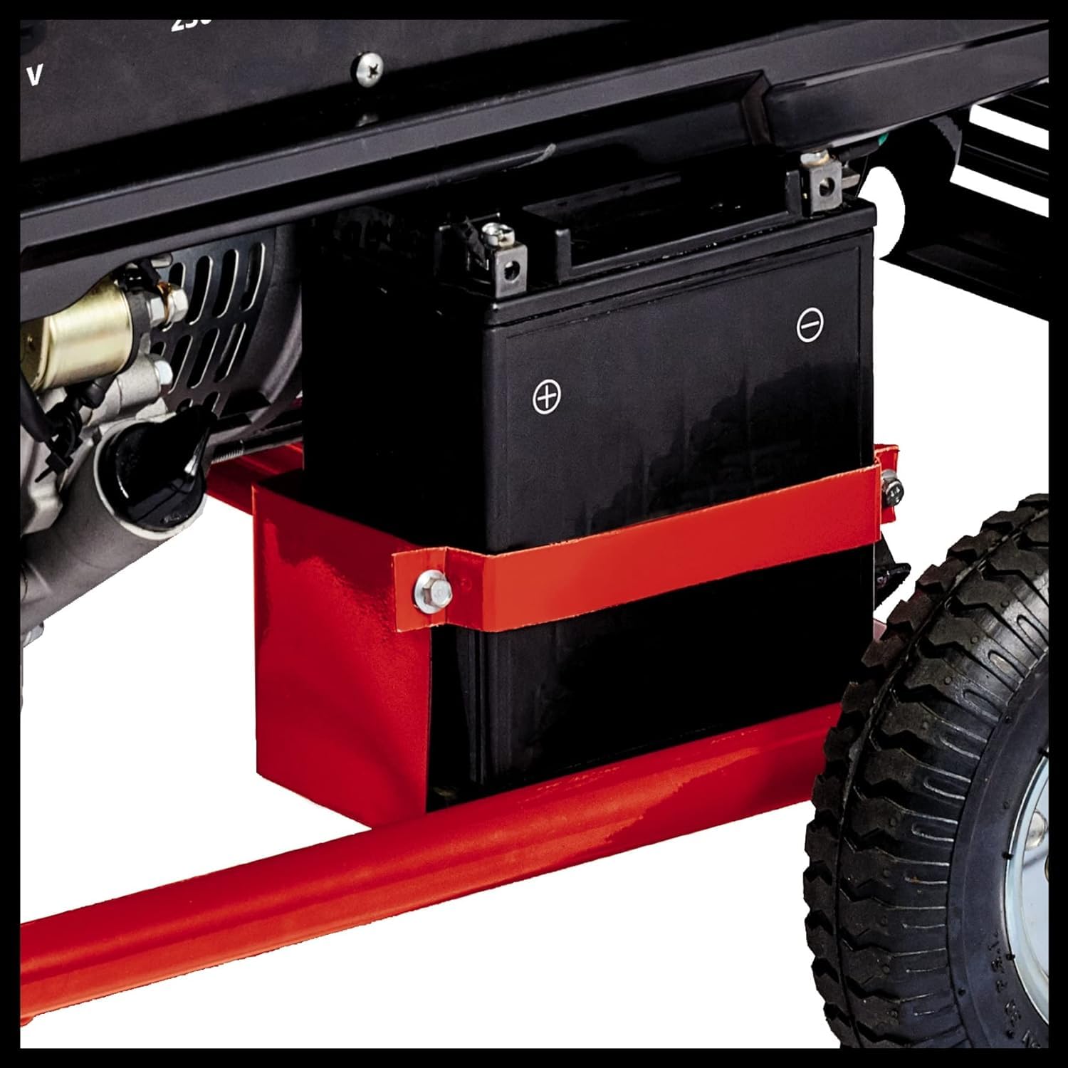 Einhell Generador eléctrico (gasolina) TC-PG 65/E5 (potencia permanente 3,2 kW a 230 V y 3,6 kW a 400 V, 13 A corriente nominal a 230 V, 25 L depósito para gasolina super E5)