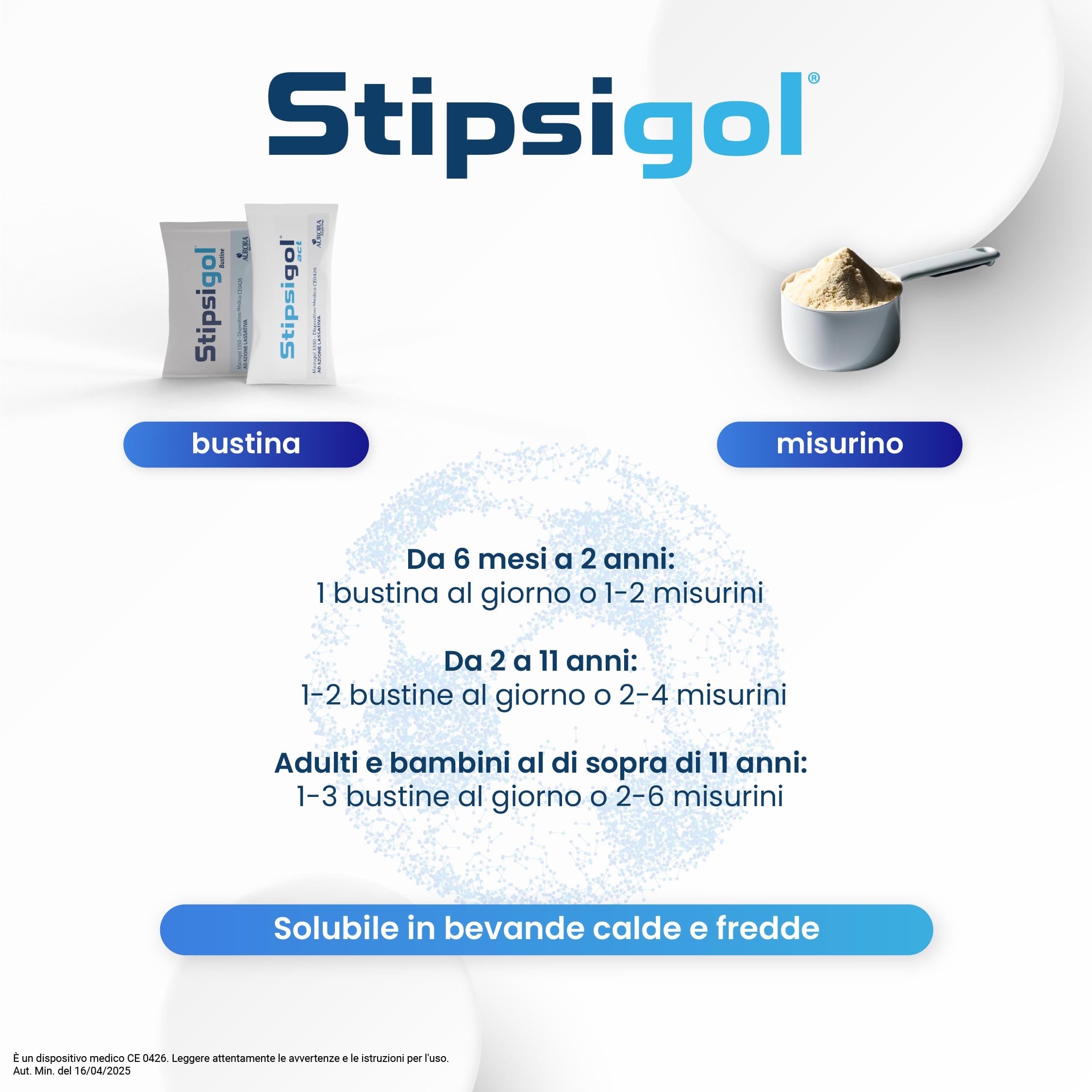 Aurora Biofarma Stipsigol 30 Bustine- Lassativo Forte per Stitichezza e Pancia Gonfia - Regola il Transito Intestinale