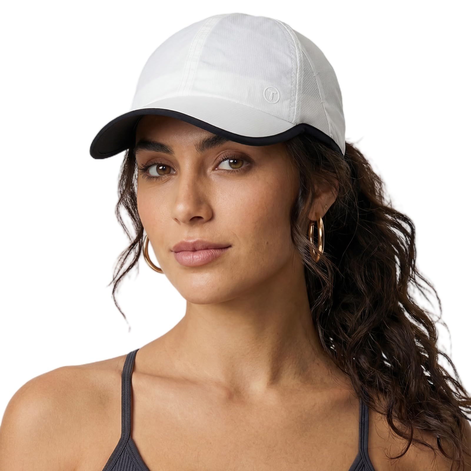 TOP-EX Cooling - Gorra de béisbol para mujer, con cola de caballo alta, UPF 50, gorra de béisbol para correr, golf, impermeable, transpirable, S/M/L/XL