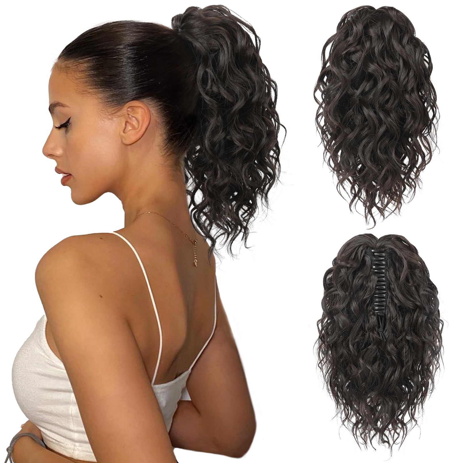 FLUFYMOOZ Ponytail Extension