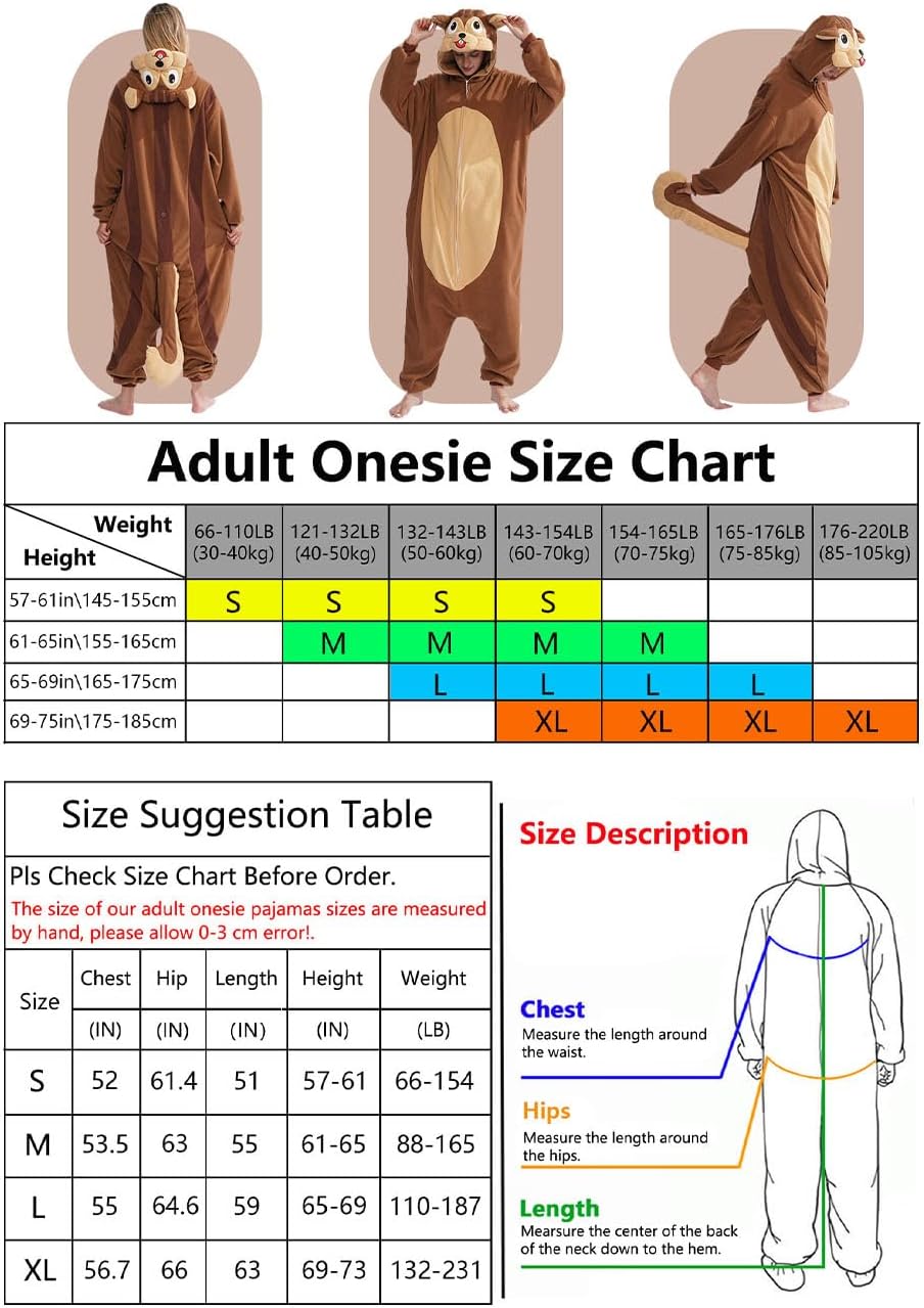 vavalad Adult Onesie Pajamas Halloween Costume Cosplay Women Men - Image 7