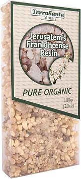 Pure 100% Natural Frankincense Resin Tears Incense Burner Jerusalem 3.5oz/100g