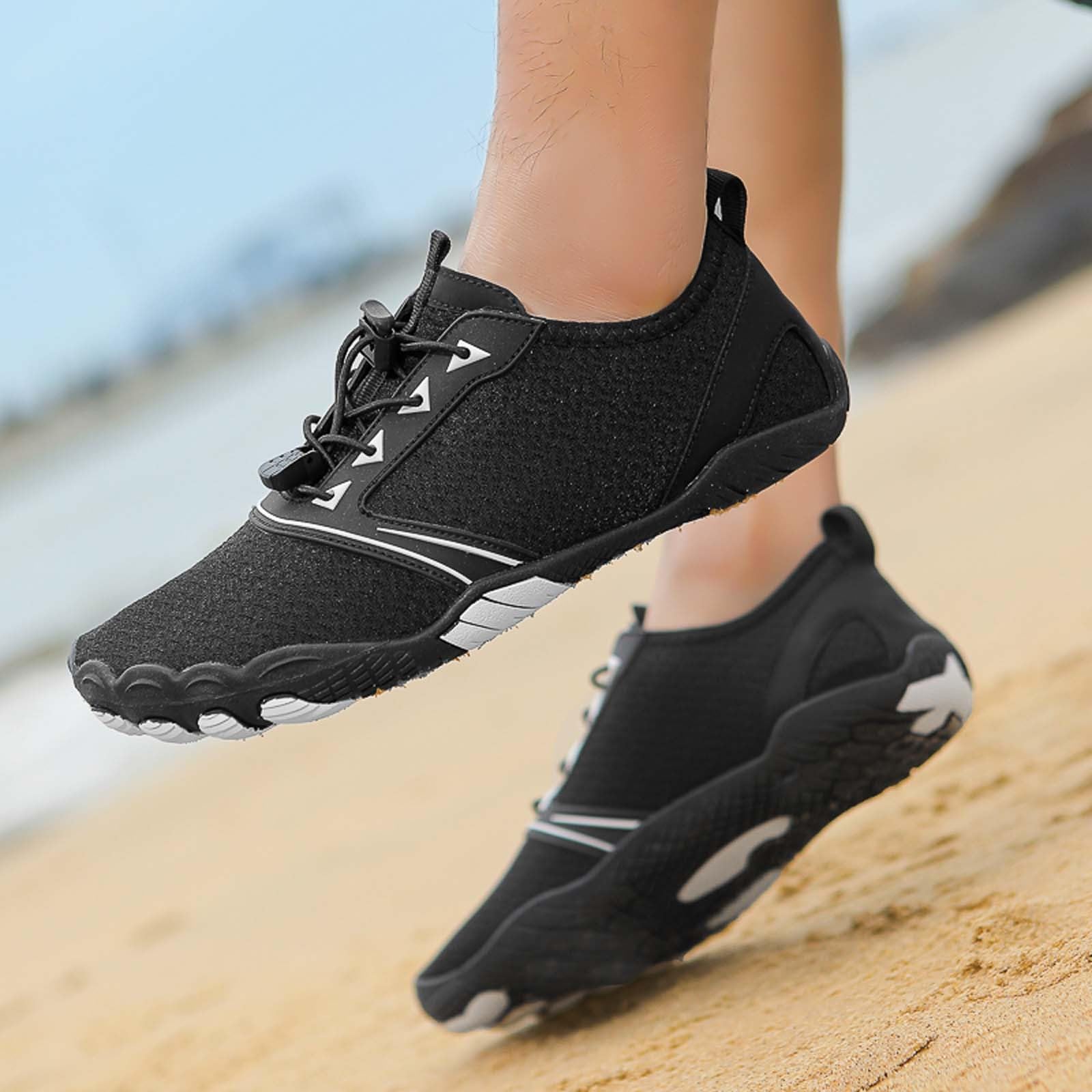 Scarpe da Scoglio per Il Mare Acqua Uomo Donna Trasparenti Immersione Scarpette Ginnastica Sassi di Roccia Sandali Piscina Fiume Spiaggia Acquatiche Lago Scogli Traspiranti