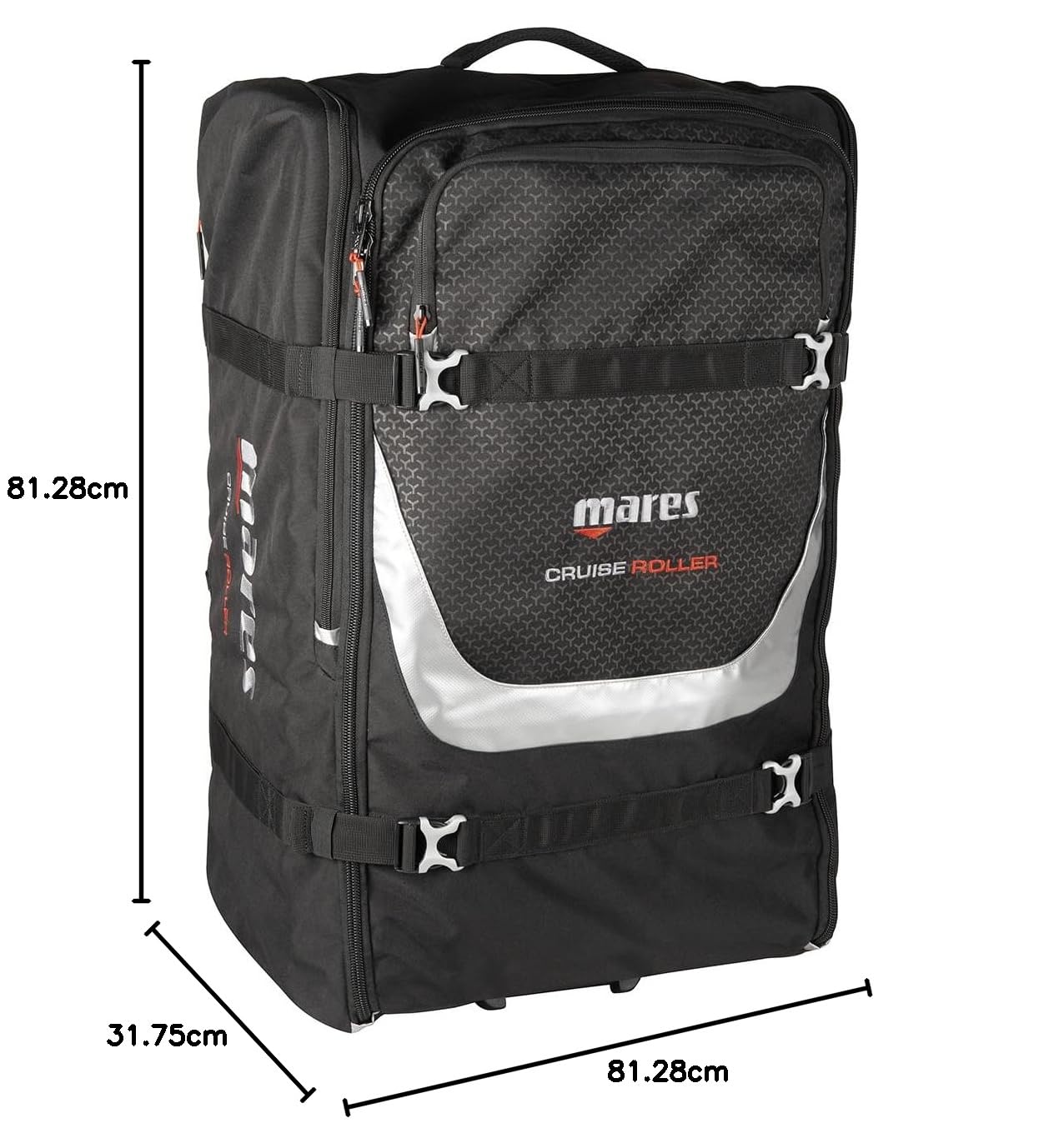 Mares Cruise Backpack Roller Unisex - Erwachsene Black One Size