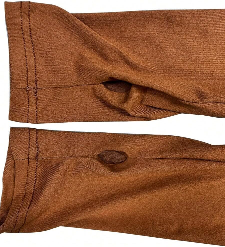 SKAYS High Low Tops for Women, Asymmetrical Tops for Women Long Sleeve, Asymmetrical Hem T Shirts for Women - Image 8