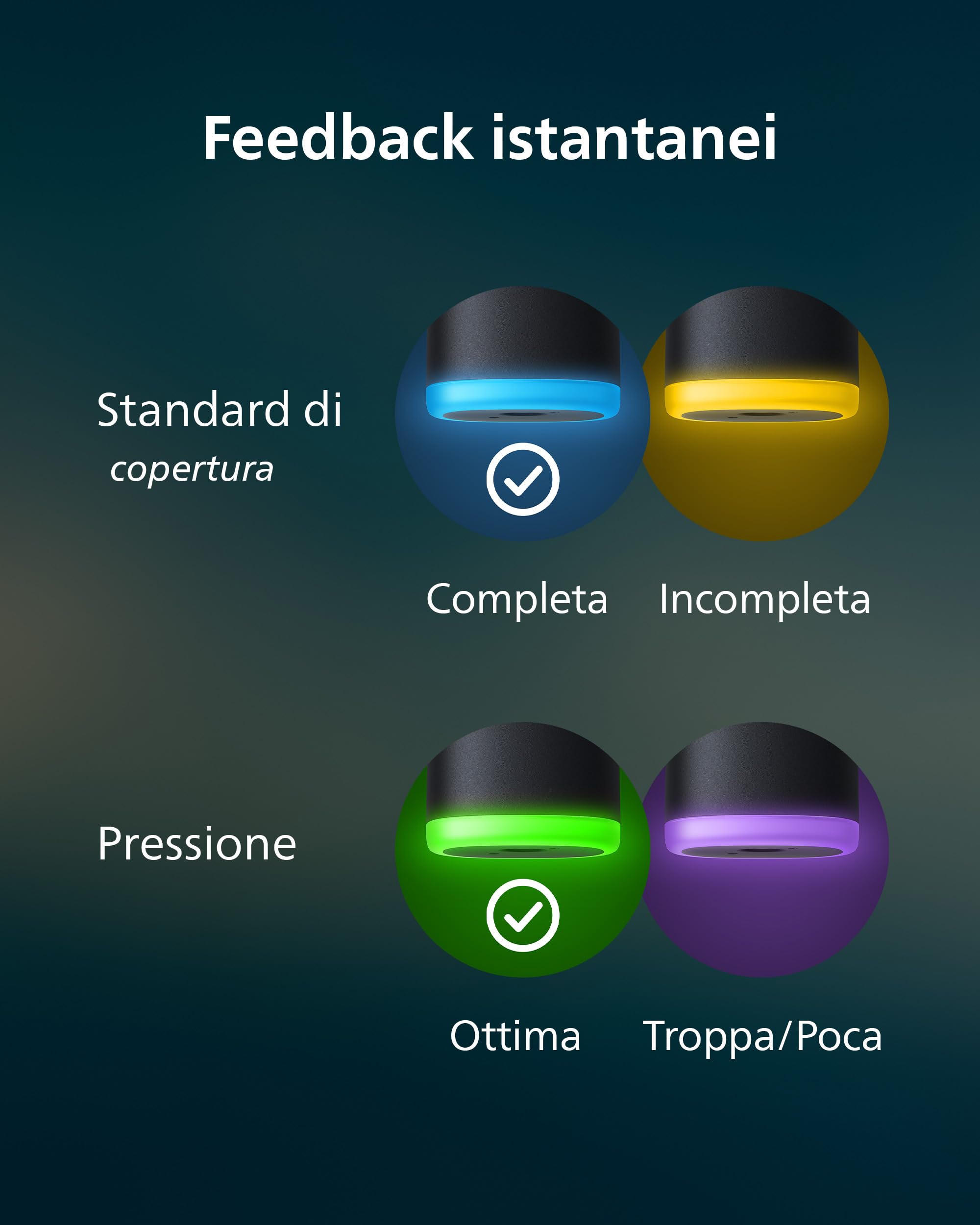 Philips Sonicare Next-Generation DiamondClean 9900 Prestige Spazzolino elettrico - con SenseIQ, Feedback di copertura totale, Feedback di pressione, 24 impostazioni, nero quarzo, HX9813/92