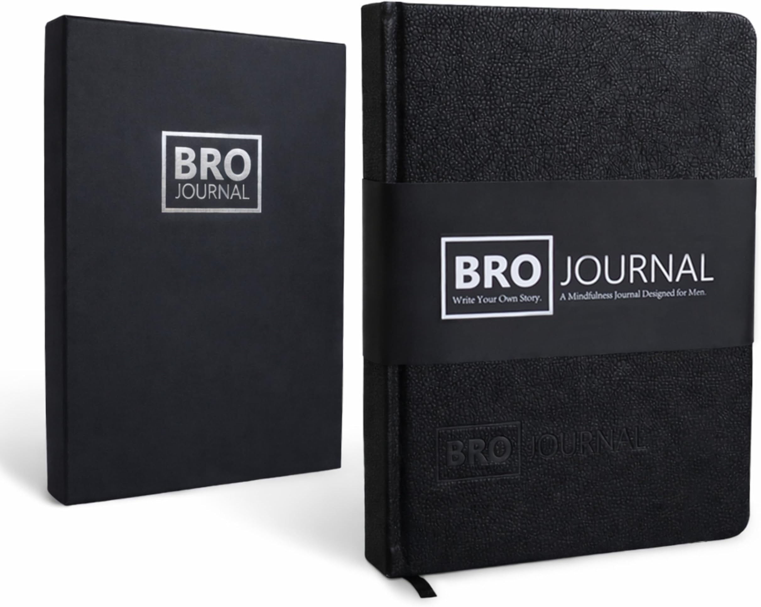 Simply Zen Guided Journal for Men | 12-Week Mindset & Discipline System for Gratitude, Reflection & Habit Building | Daily Prompts & Exercises | A5 Vegan Leather Hardcover | Premium Gift Box