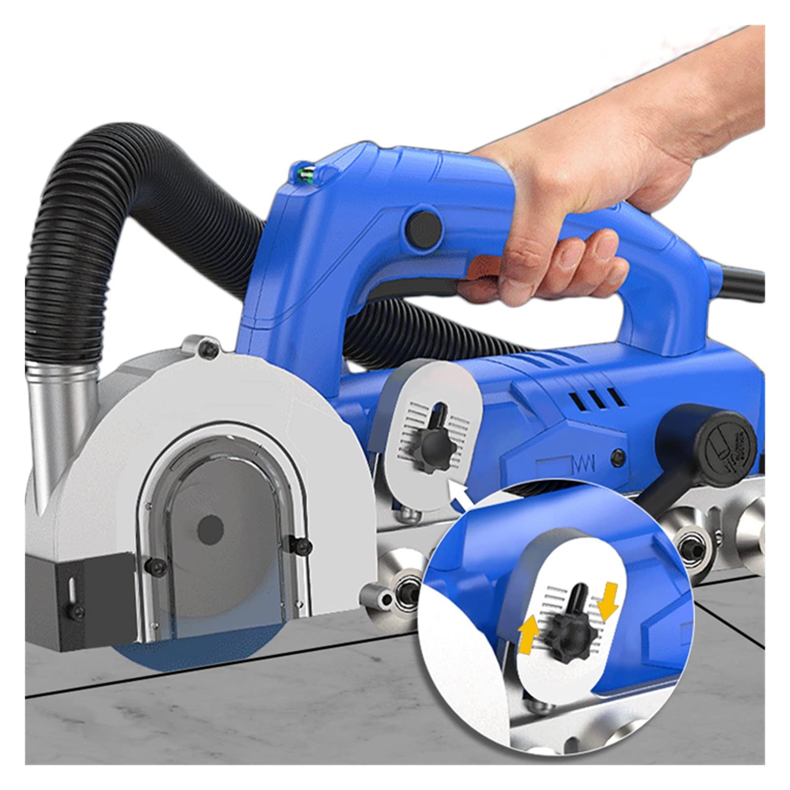 9000r / min Macchina for la pulizia delle cuciture elettrica Strumento for la costruzione delle cuciture di bellezza Fessura for la pulizia delle fessure delle piastrelle for pavimenti in ceramica sen