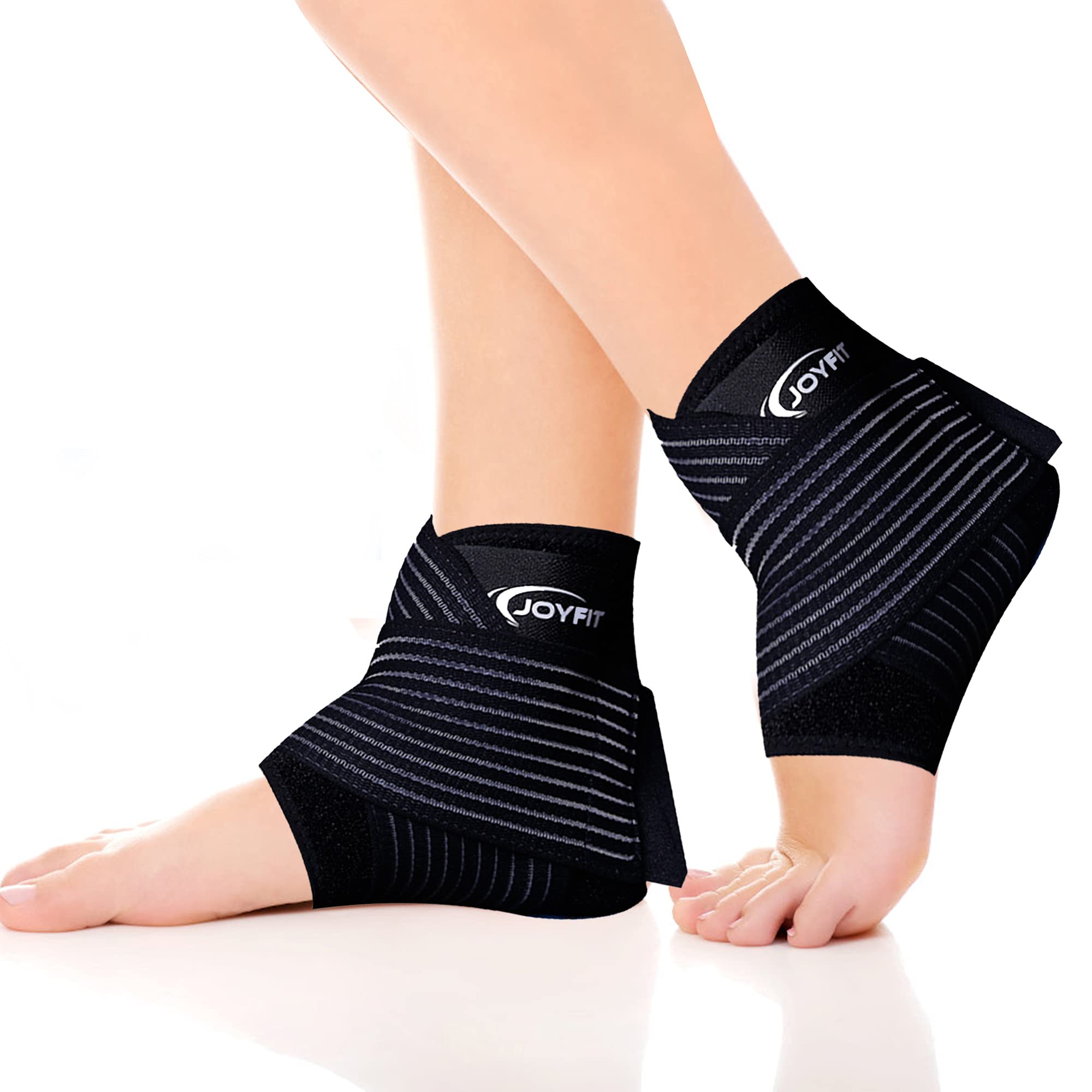 JoyFit - Ankle Support Adjustable with Elastic Wrap for Pain Relief, Running, Football, Sports, Gym, Ankle Injury (B01L0R1VC2) Amazon Price History, Amazon Price Tracker