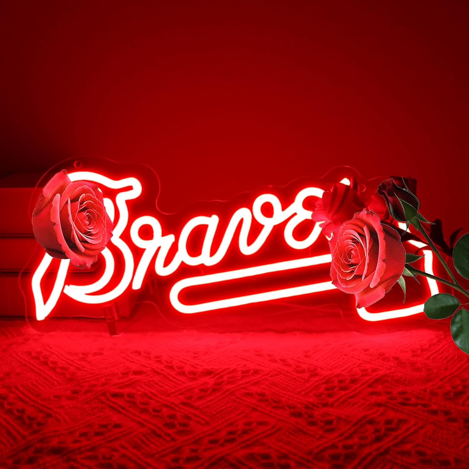 Neon Sign, Neon Signs for Wall Decor LED Light up Signs Home Decor for Bedroom, Man Cave, Gaming Room, Party, Club, Pub, Bar Decoration Christmas Halloween Easter Gift USB Operated - Image 7