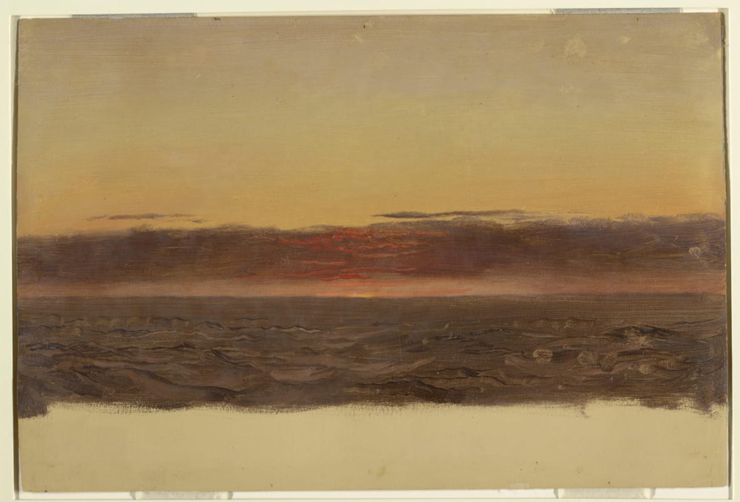 ARTXLXXBN Famous Art Print Poster Vintage Wall Art Seascape by Frederic Edwin Church Canvas Art Poster for Home Decor 60x90cm