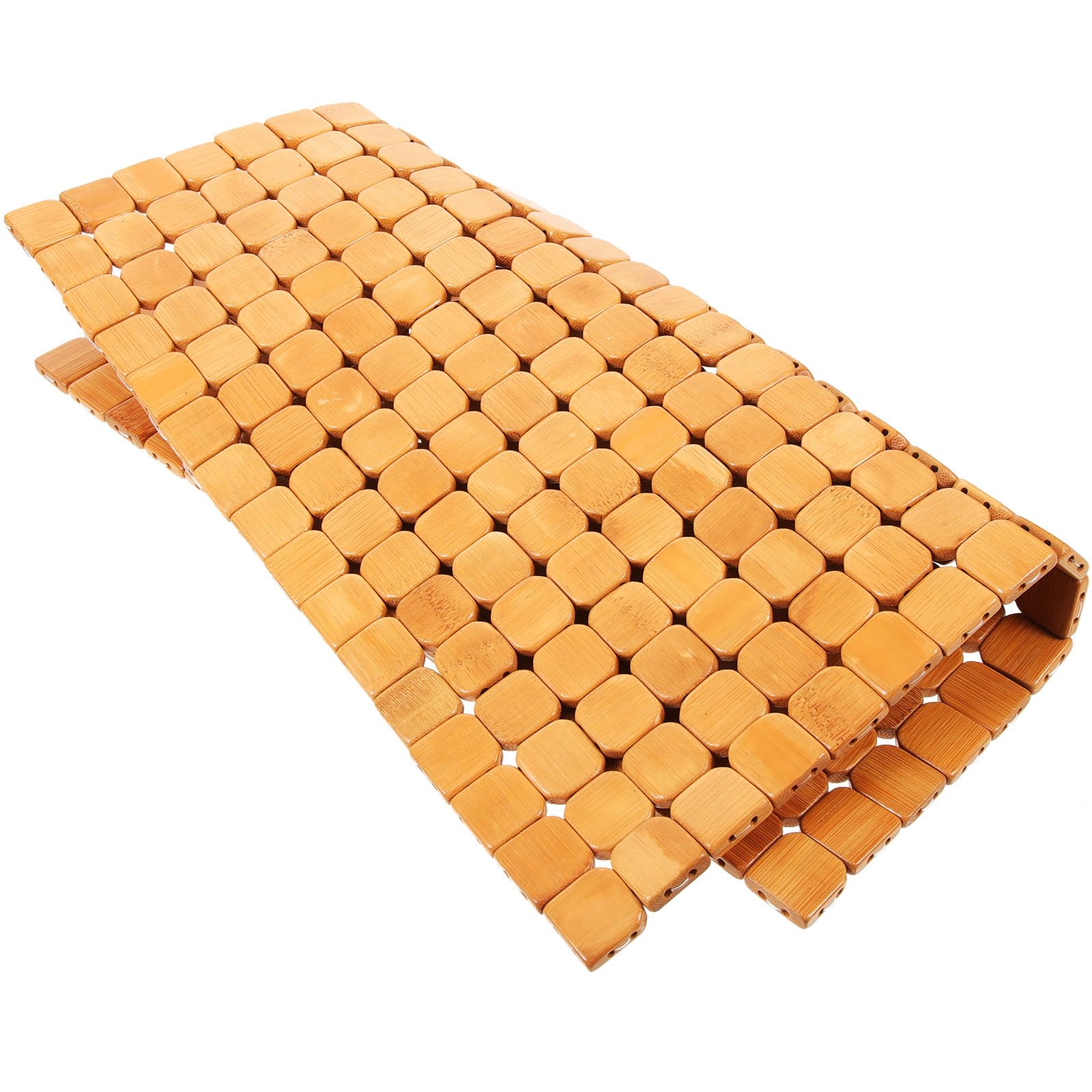 Cojín de asiento de bambú redondo MAGICLULU transpirable para silla de oficina 8