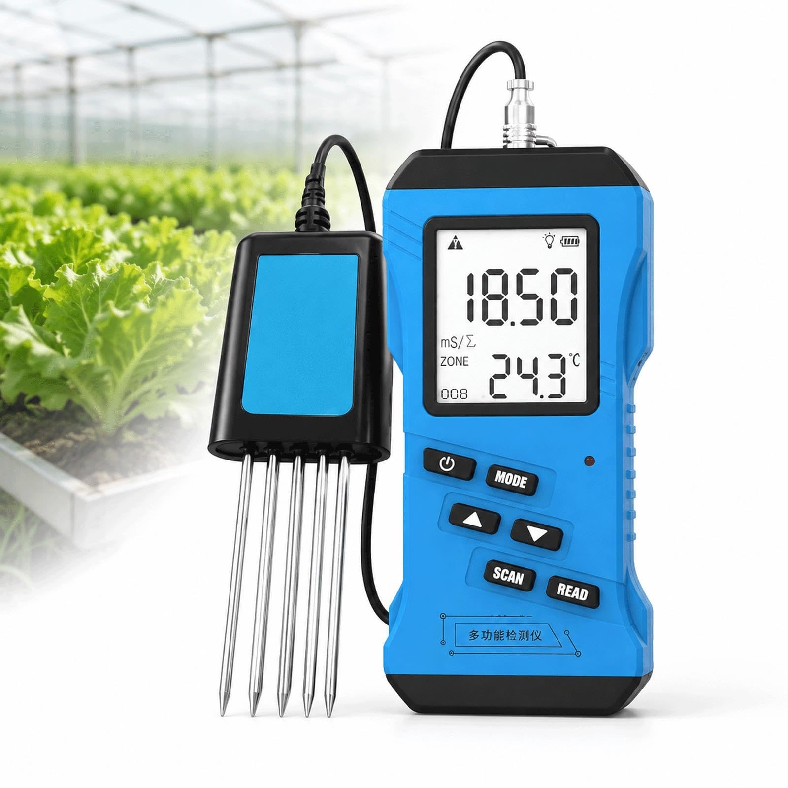 Strumento per l'Analisi del Terreno, Kit 7 In 1 per l'Analisi del Terreno