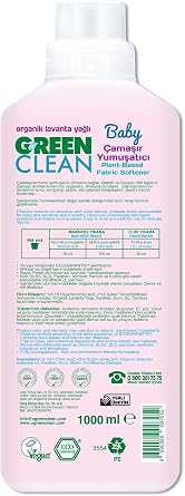 UGREEN U Green Clean Baby Bitkisel Çamaşır Yumuşatıcı 1000ml