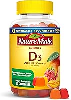 Vista 1 de Nature Made - Gomitas para adultos, vitamina D3, tamaño de valor, fresa, melocotón y mango, 2844, 1