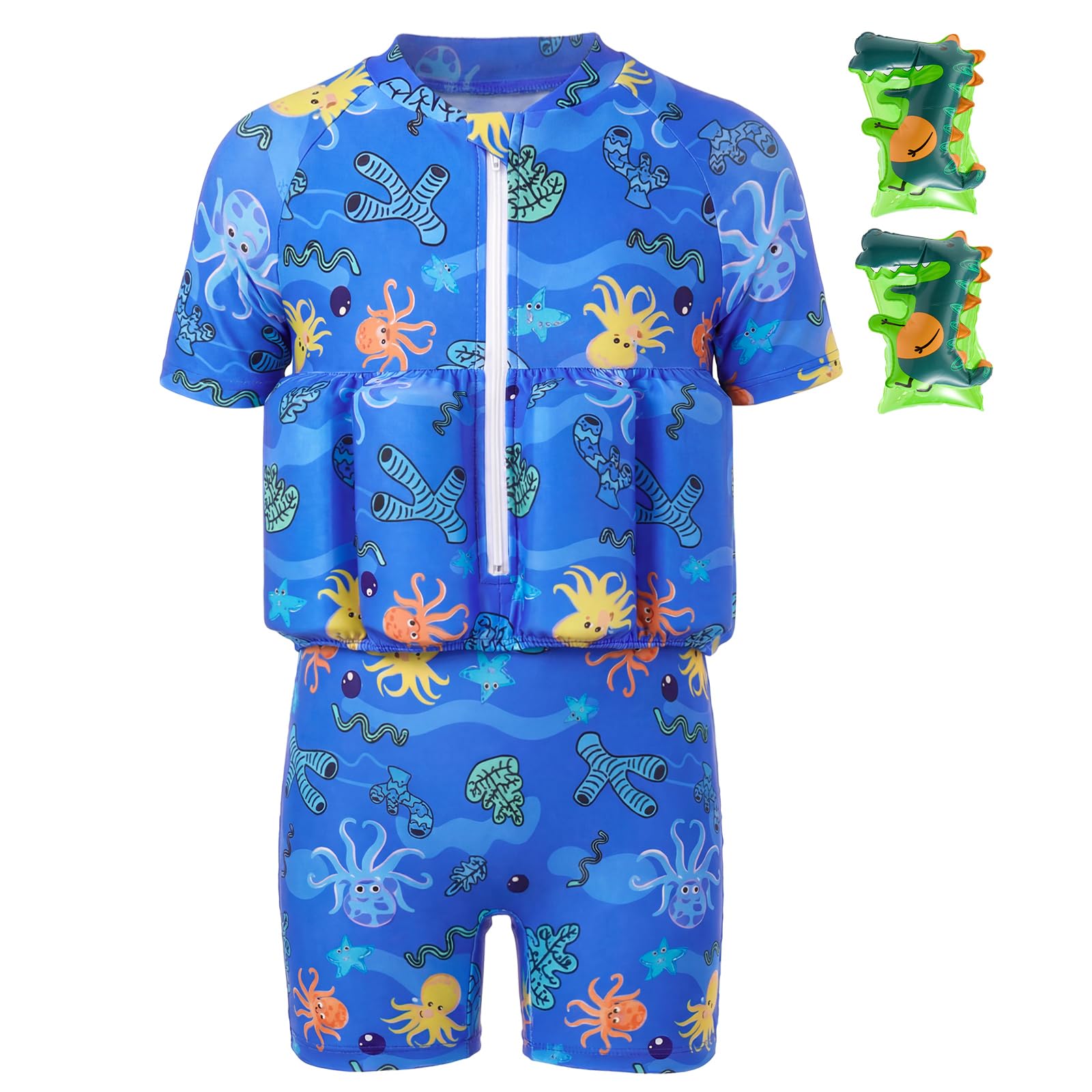 Summshall Badeanzug Baby Mädchen Jungen mit Floatation Kleinkind Schwimmtraining Hilfe Schwimmende Badeanzug EIN Stück Schwimmern Badeanzüge
