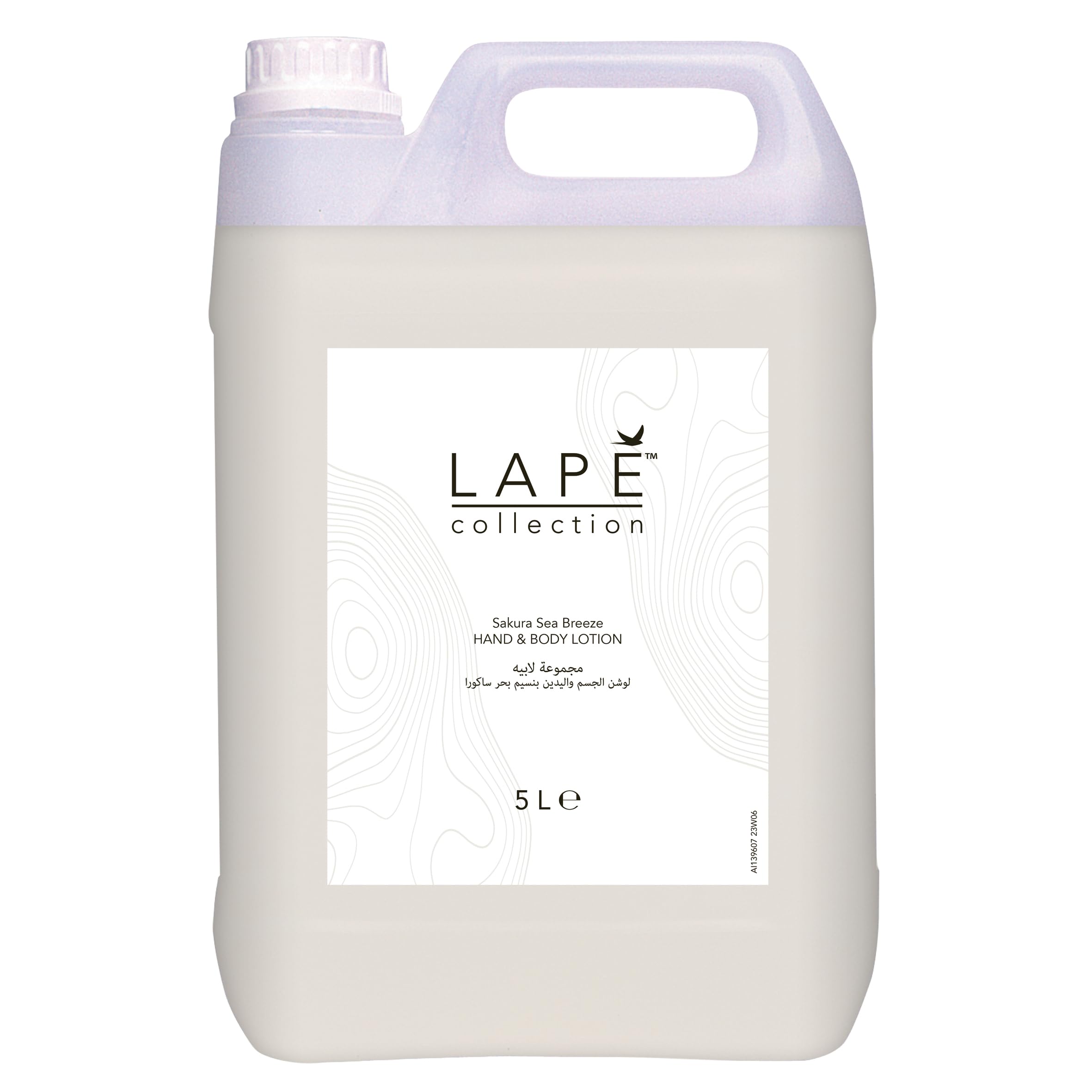 LAPĒ Collection Sakura Sea Breeze Hand & Body Lotion 2x5L - Feuchtigkeitsspendende Hand- und Körperlotion