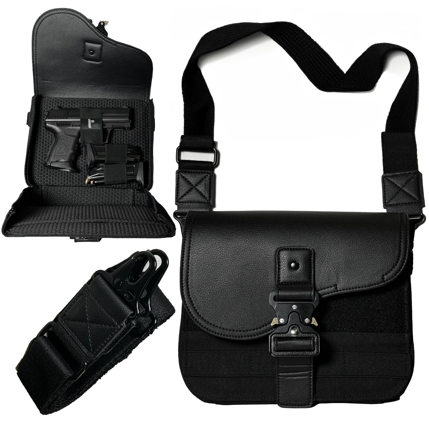 Amazon.com: Reloot Concealed Carry Crossbody Bag for Men 