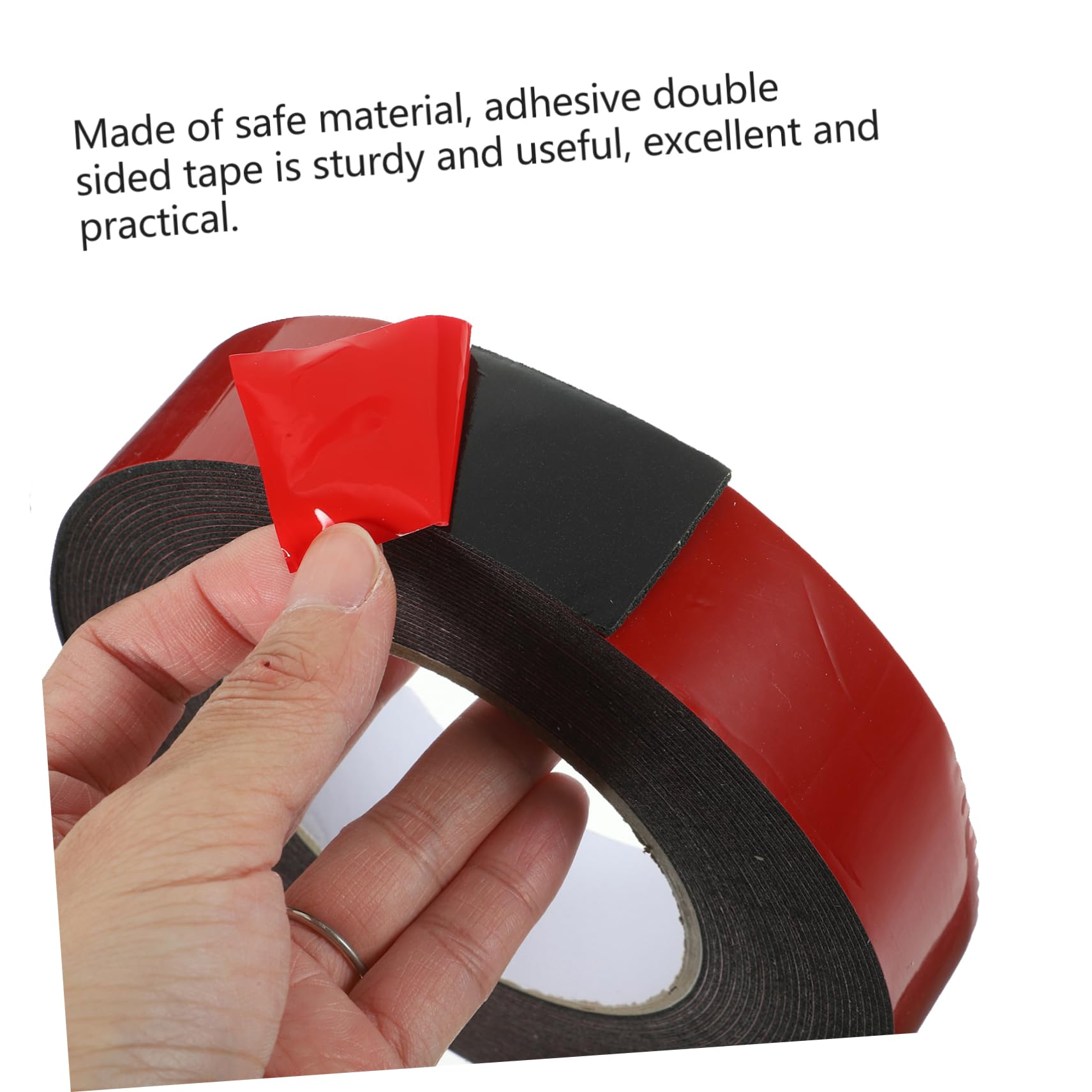 5rollos Cinta Adhesiva Fuerte De Doble Cara Resistente Para Oficina y Vehículo