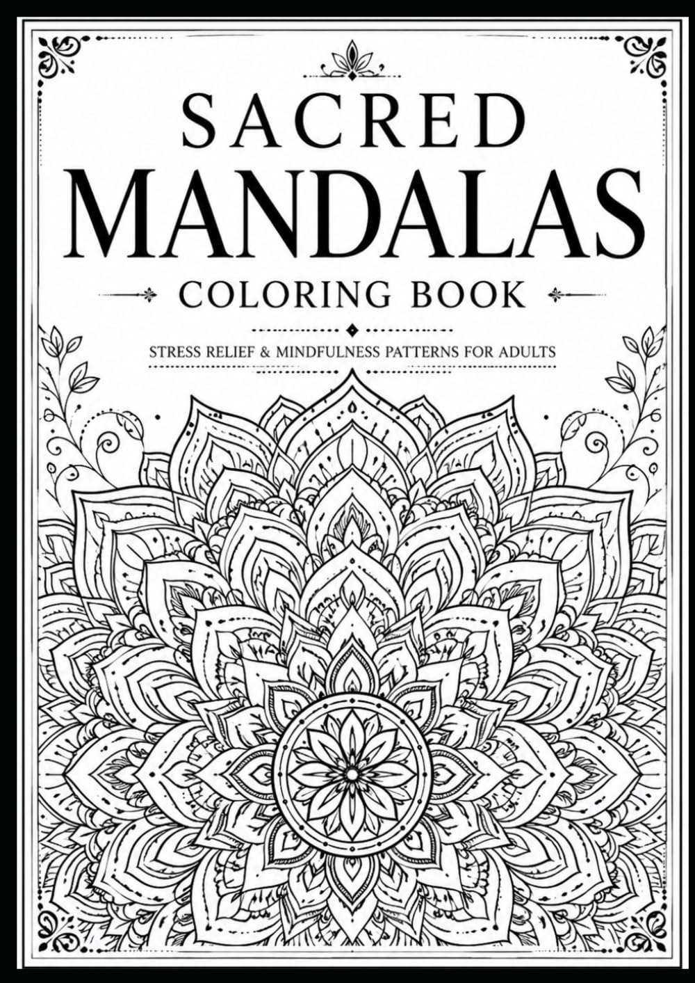Sacred Mandalas Coloring Book