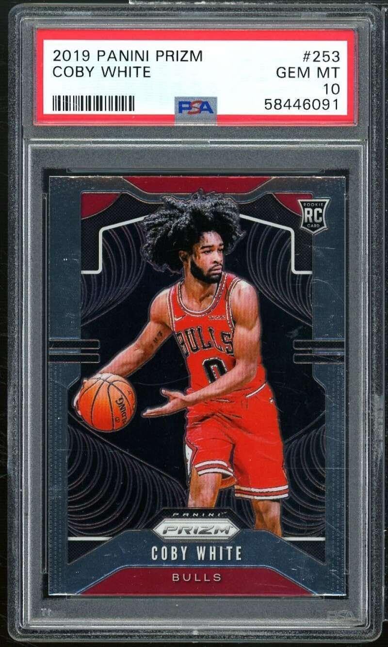 Coby Rookie Card 2019-20 Panini Prizm #253 PSA 10 - Basketball Slabbed Rookie Cards