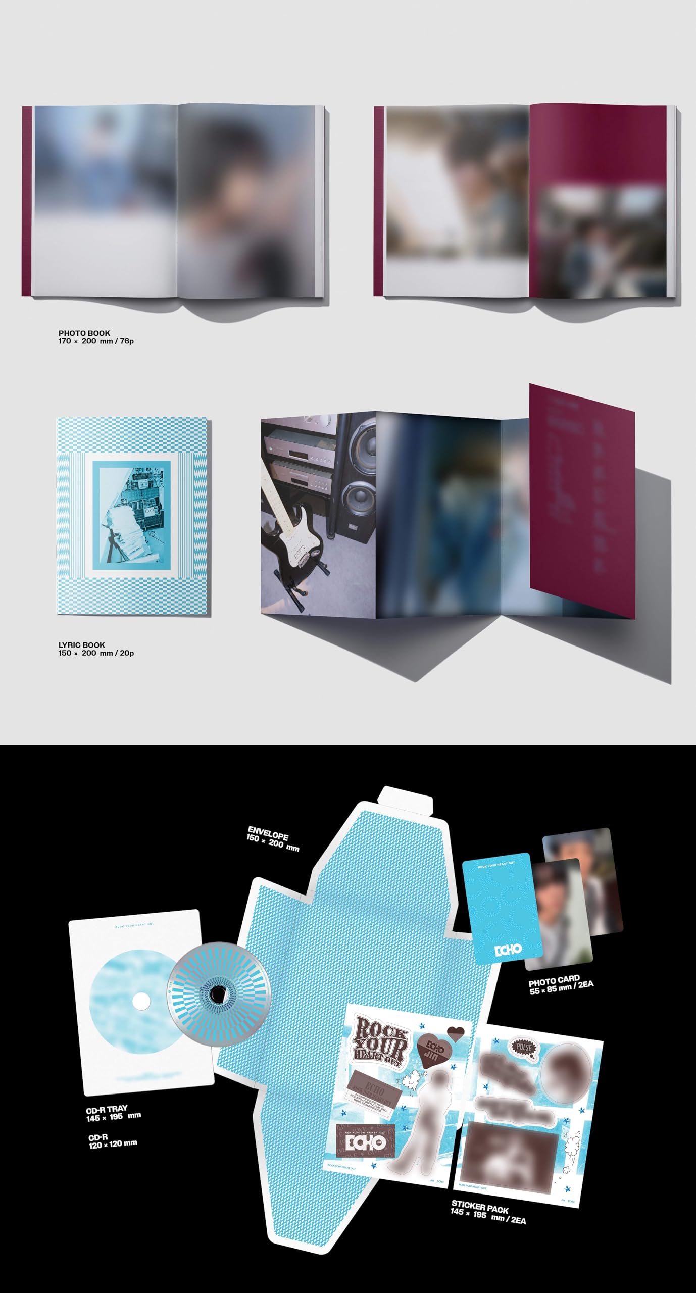 Jin (BTS) – Happy [Solo Album] – Bak Bak K-Pop Store