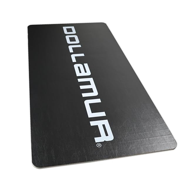 Dollamur 3x6 Signature Workout Mat - Black - Thick Yoga Mat