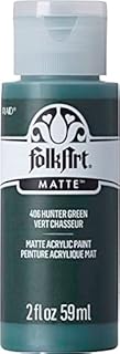 FolkArt Acrylic Paint in Assorted Colors (2 Ounce), 406 Hunter Green