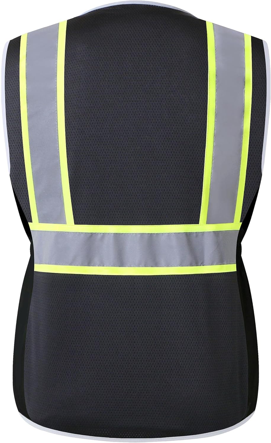 Women Safety Vest, Multi Pockets High Visibility Reflective Breathable Mesh Work Vest For Lady, Durable Zipper - Image 8