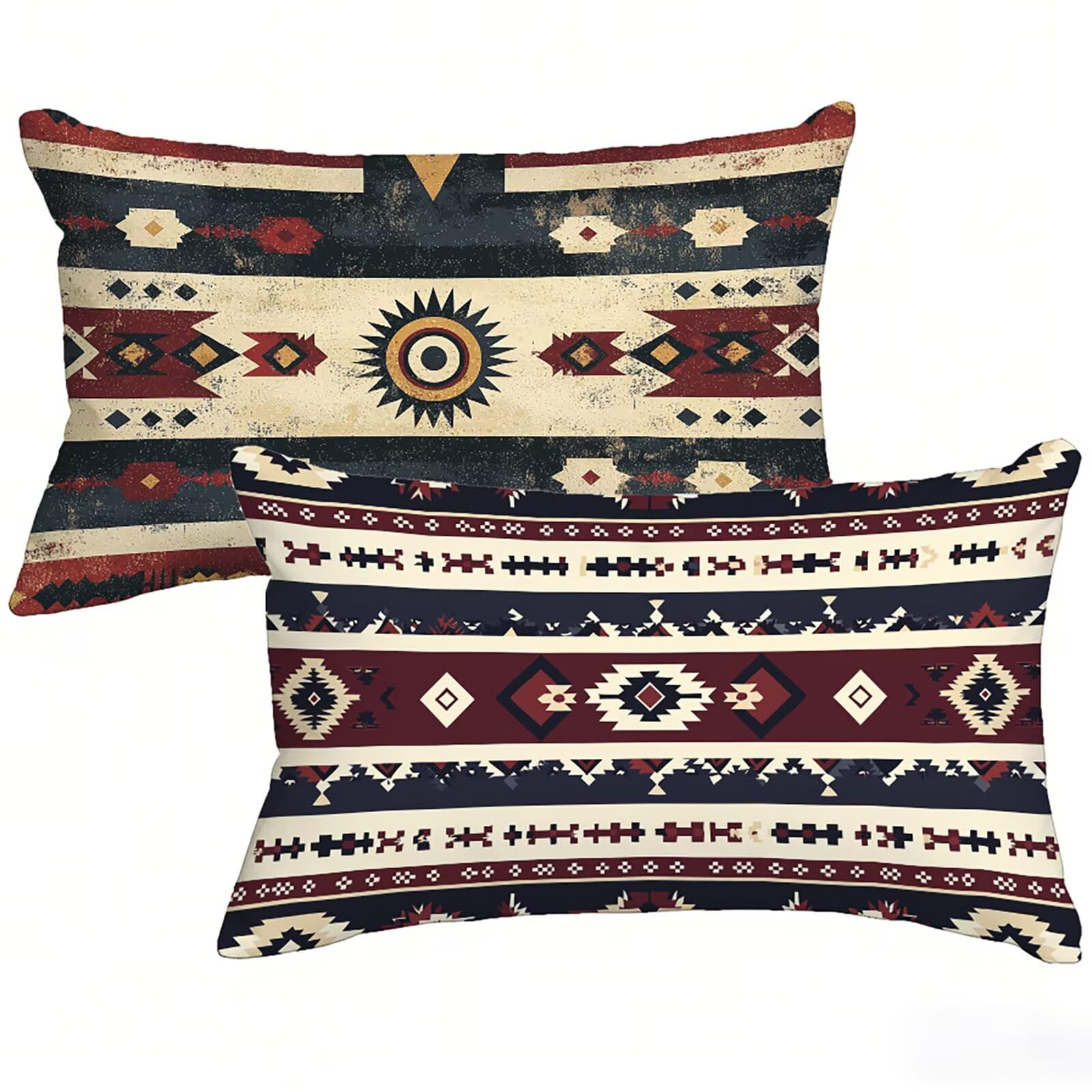 Housse de coussin imperméable ocre 40x60 cm pour protéger vos oreillers contre les taches